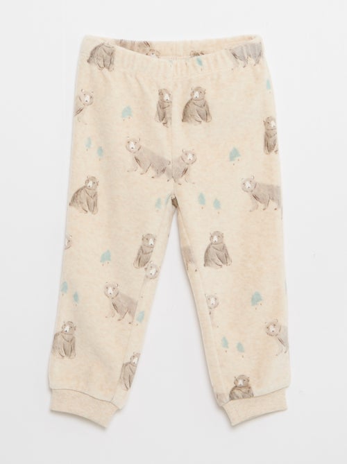 Conjunto de pijama de algodón - Kiabi