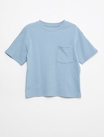 Conjunto de pijama de algodón liso