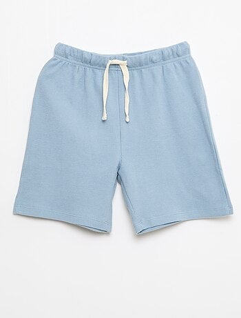 Conjunto de pijama de algodón liso