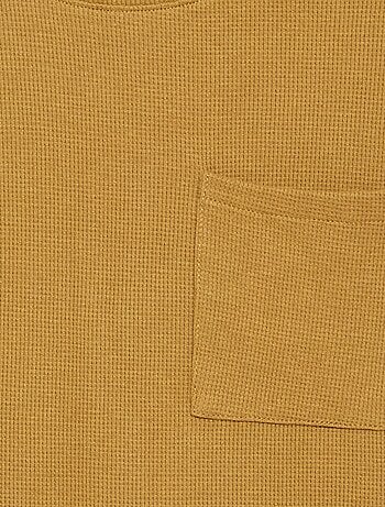 Conjunto de pijama de algodón liso
