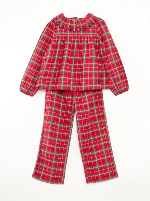 Conjunto de pijama de algodón - Kiabi