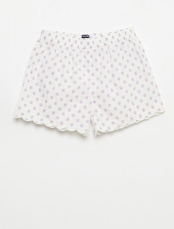 Conjunto de pijama de algodón