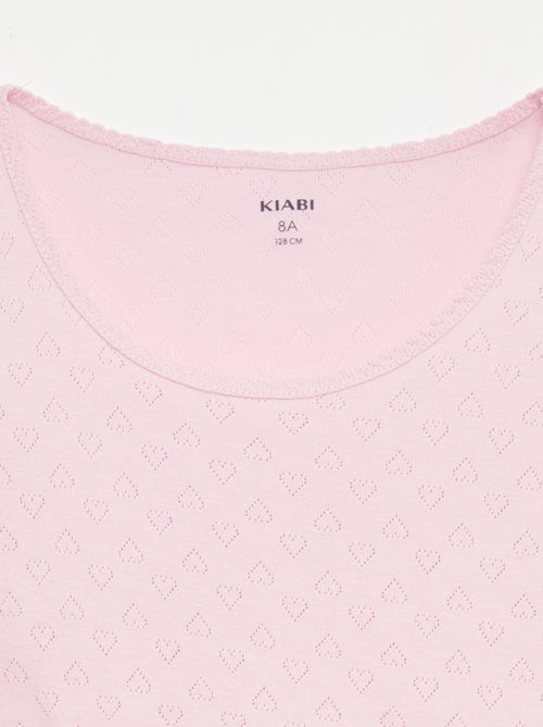 Conjunto de pijama de algodón - Kiabi Conjunto de pijama de algodón - Kiabi