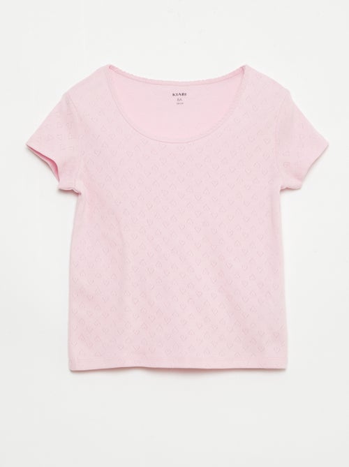 Conjunto de pijama de algodón - Kiabi Conjunto de pijama de algodón - Kiabi