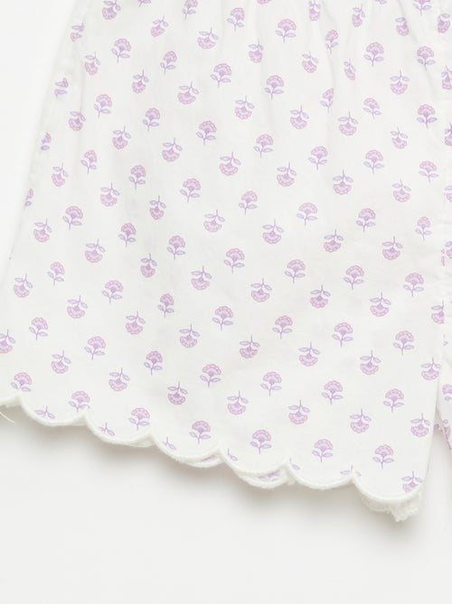 Conjunto de pijama de algodón - Kiabi Conjunto de pijama de algodón - Kiabi