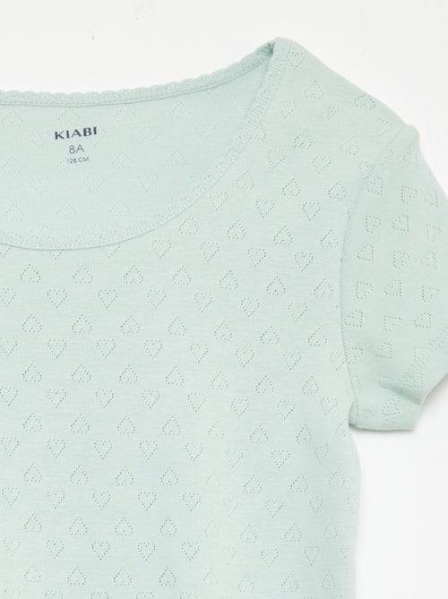 Conjunto de pijama de algodón - Kiabi Conjunto de pijama de algodón - Kiabi