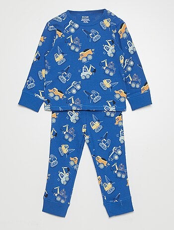 Conjunto de pijama de canalé - 2 piezas