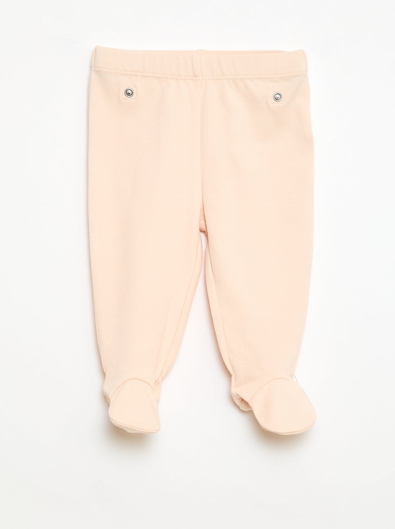 Conjunto de pijama de felpa - 2 piezas Blanco - Kiabi