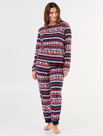 Conjunto de pijama de forro polar - 2 piezas