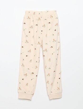 Conjunto de pijama de forro polar con capucha animada - 2 piezas