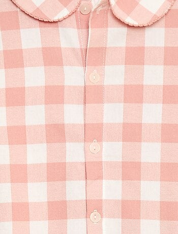 Conjunto de pijama de franela de algodón