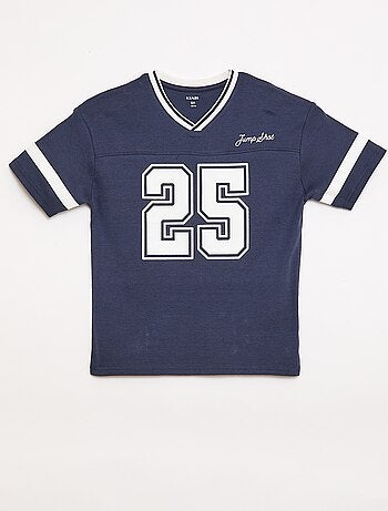 Conjunto de pijama de manga corta en algodón