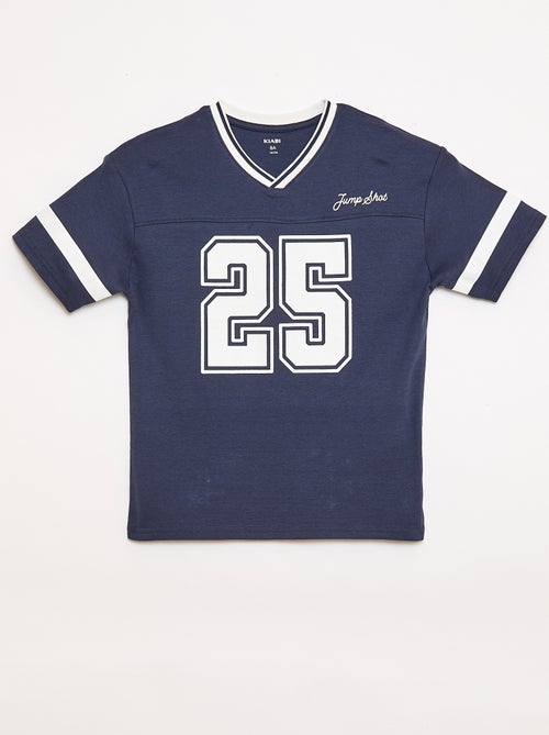 Conjunto de pijama de manga corta en algodón - Kiabi