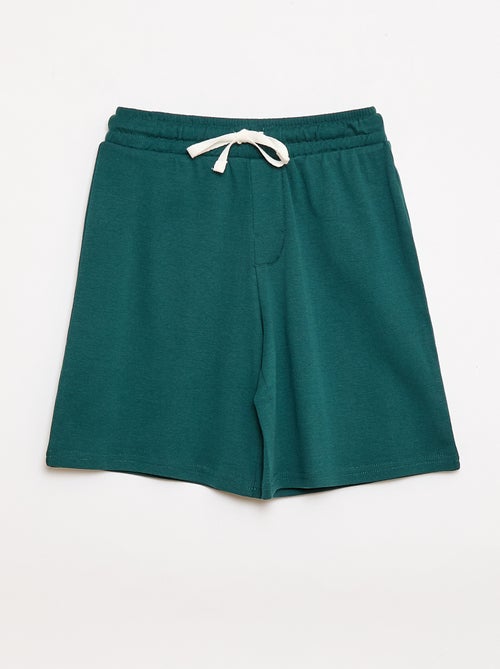 Conjunto de pijama de manga corta en algodón - Kiabi