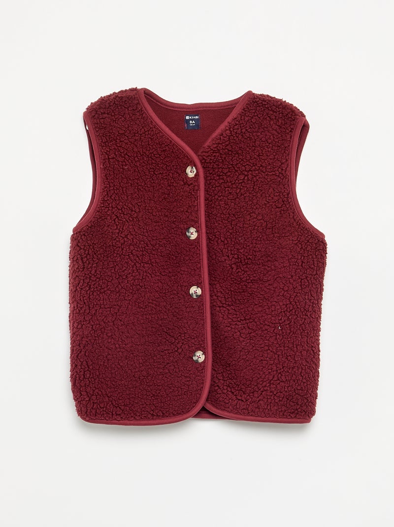 Conjunto de pijama de Navidad para niña de 3 piezas - Camiseta + pantalón + chaleco Crudo - Kiabi