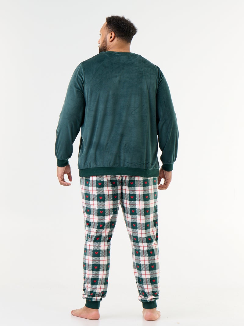Conjunto de pijama de Navidad polar 'Mickey' 'Disney' - 2 piezas Azul - Kiabi