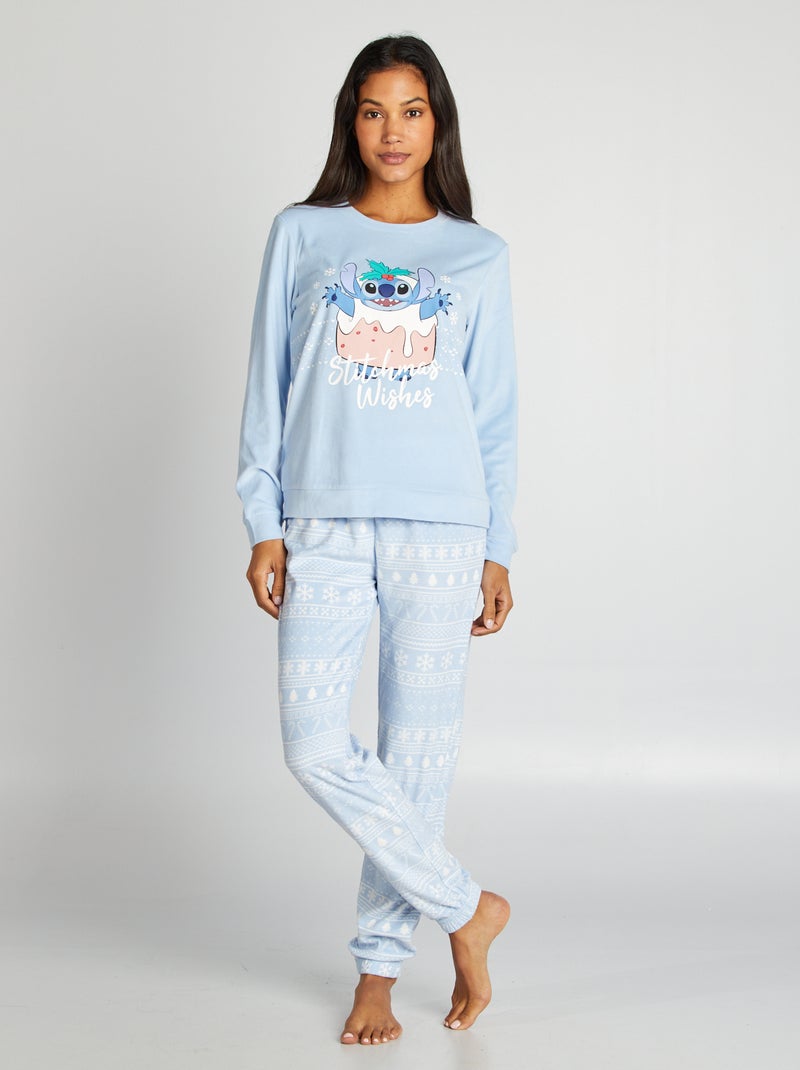 Conjunto de pijama de Navidad 'Stitch' AZUL - Kiabi