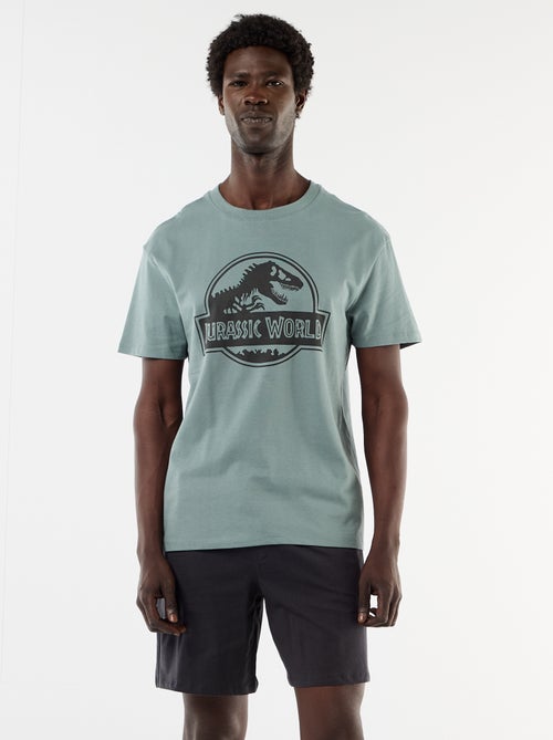 Conjunto de pijama de Pantalón corto y camiseta 'Jurassic World' - 2 piezas - Kiabi