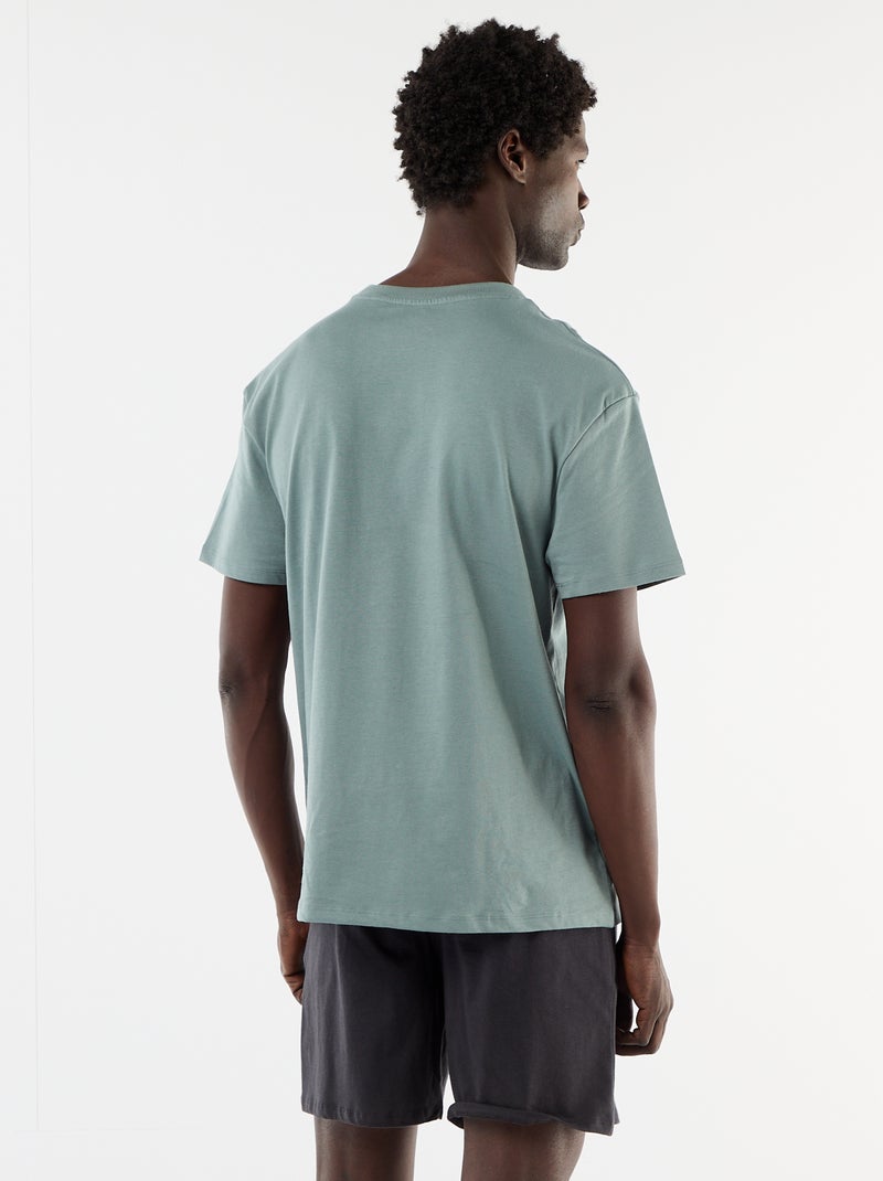 Conjunto de pijama de Pantalón corto y camiseta 'Jurassic World' - 2 piezas Verde - Kiabi