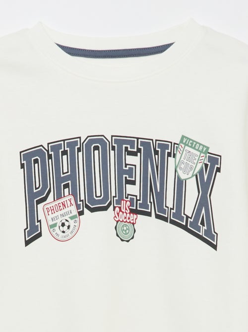 Conjunto de pijama de popelina - 2 piezas - Kiabi