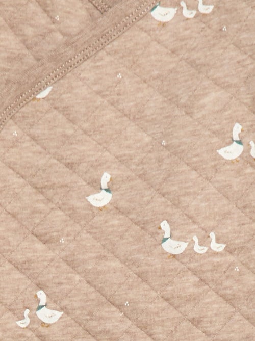 Conjunto de pijama de punto de algodón - Kiabi