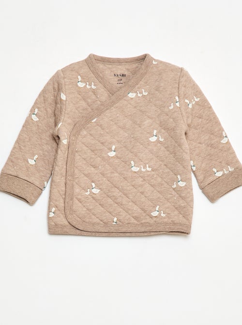 Conjunto de pijama de punto de algodón - Kiabi