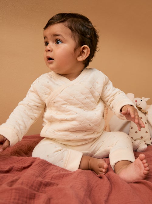 Conjunto de pijama de punto de algodón - Kiabi