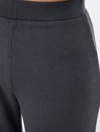 Conjunto de pijama de punto liso