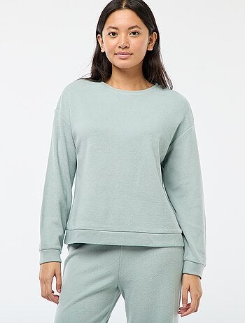 Conjunto de pijama de punto liso