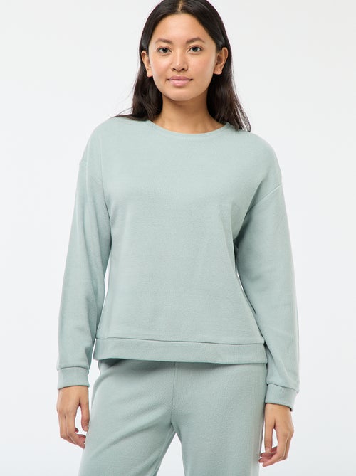 Conjunto de pijama de punto liso - Kiabi