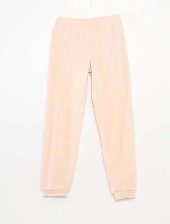 Conjunto de pijama de punto liso