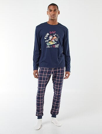 Conjunto de pijama de punto "Mickey" "Disney" camiseta + pantalón - 2 piezas