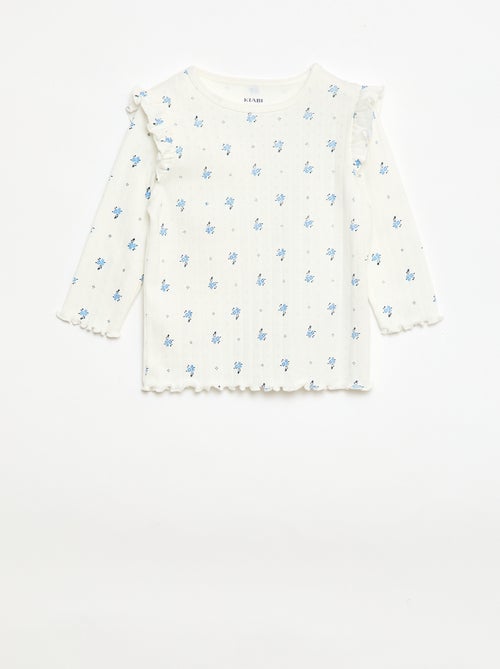 Conjunto de pijama de punto plumeti - 2 piezas - Kiabi