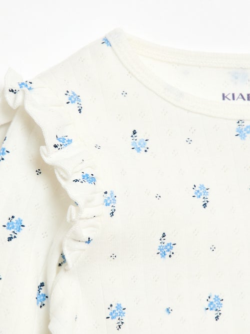 Conjunto de pijama de punto plumeti - 2 piezas - Kiabi