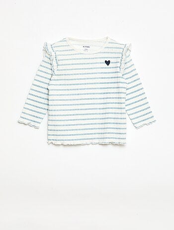 Conjunto de pijama de punto plumeti - 2 piezas