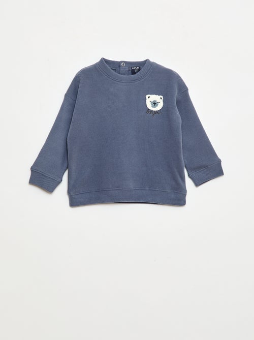 Conjunto de pijama de punto suave - 2 piezas - Kiabi