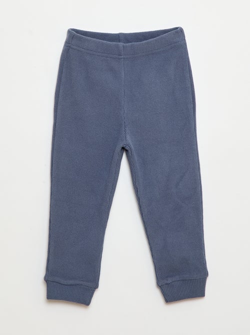 Conjunto de pijama de punto suave - 2 piezas - Kiabi