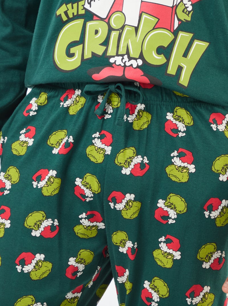 Conjunto de pijama de punto 'The Grinch' Verde - Kiabi