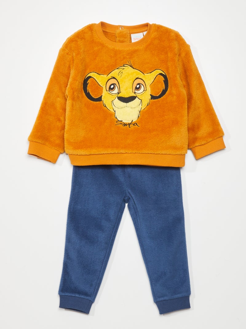 Conjunto de pijama de tejido polar 'Disney' - 2 piezas simba - Kiabi