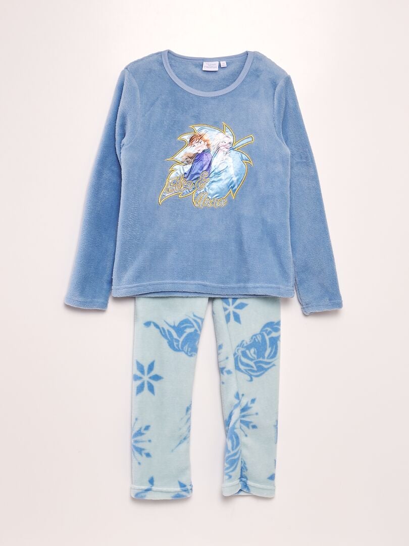 Conjunto de pijama de tejido polar 'Frozen' de 'Disney' - 2 piezas AZUL - Kiabi