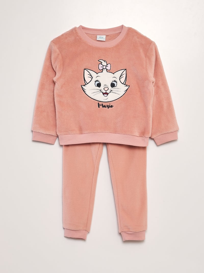 Conjunto de pijama de tejido polar 'Marie' 'Disney' ROSA - Kiabi