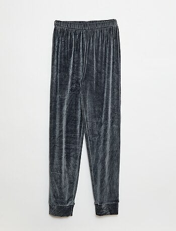 Conjunto de pijama de terciopelo - 2 piezas