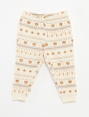Conjunto de pijama de terciopelo + chaleco interlock de algodón