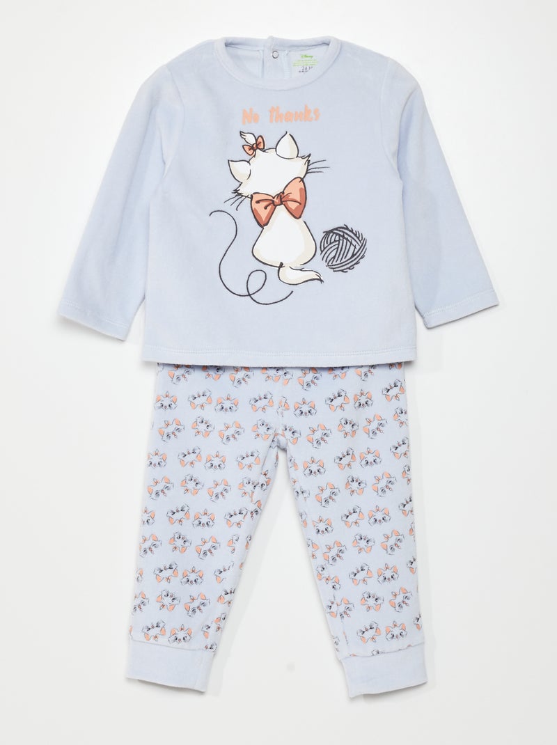 Conjunto de pijama de terciopelo 'Disney' - 2 piezas AZUL - Kiabi