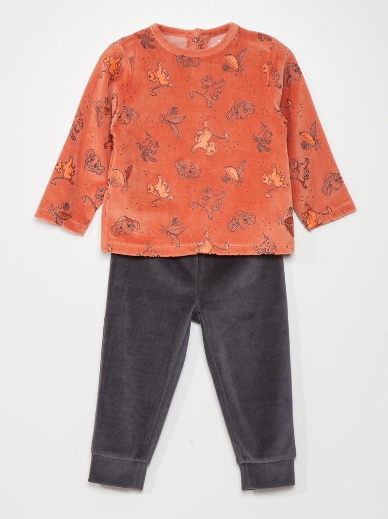 Conjunto de pijama de terciopelo 'Disney' - 2 piezas simba - Kiabi