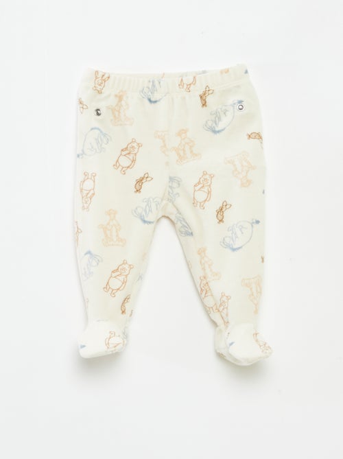 Conjunto de pijama de terciopelo 'Disney' top + pantalón - 2 piezas - Kiabi