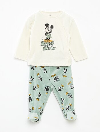 Conjunto de pijama de terciopelo 'Disney' top + pantalón - 2 piezas