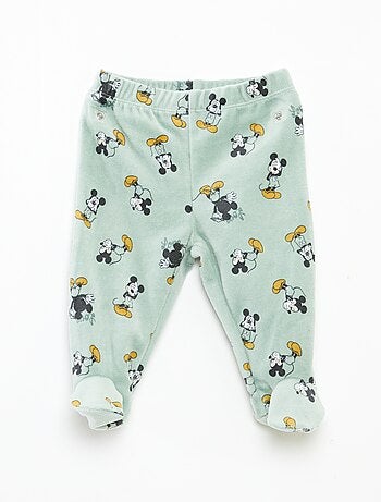 Conjunto de pijama de terciopelo 'Disney' top + pantalón - 2 piezas