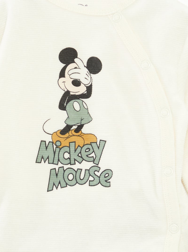 Conjunto de pijama de terciopelo 'Disney' top + pantalón - 2 piezas Verde - Kiabi