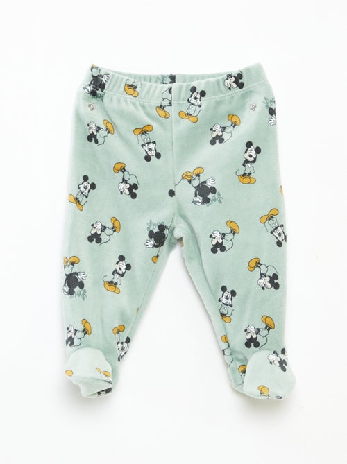 Conjunto de pijama de terciopelo 'Disney' top + pantalón - 2 piezas - Kiabi